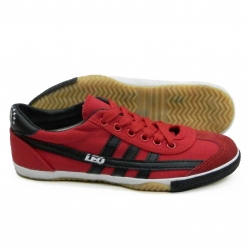  Red Black Futsal Shoes Canvas F70's LeoStar